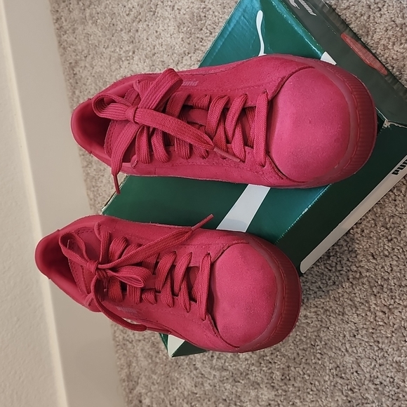 PUMA Suede Classic Ice Mix Jr, pre-owned - Picture 4 of 9